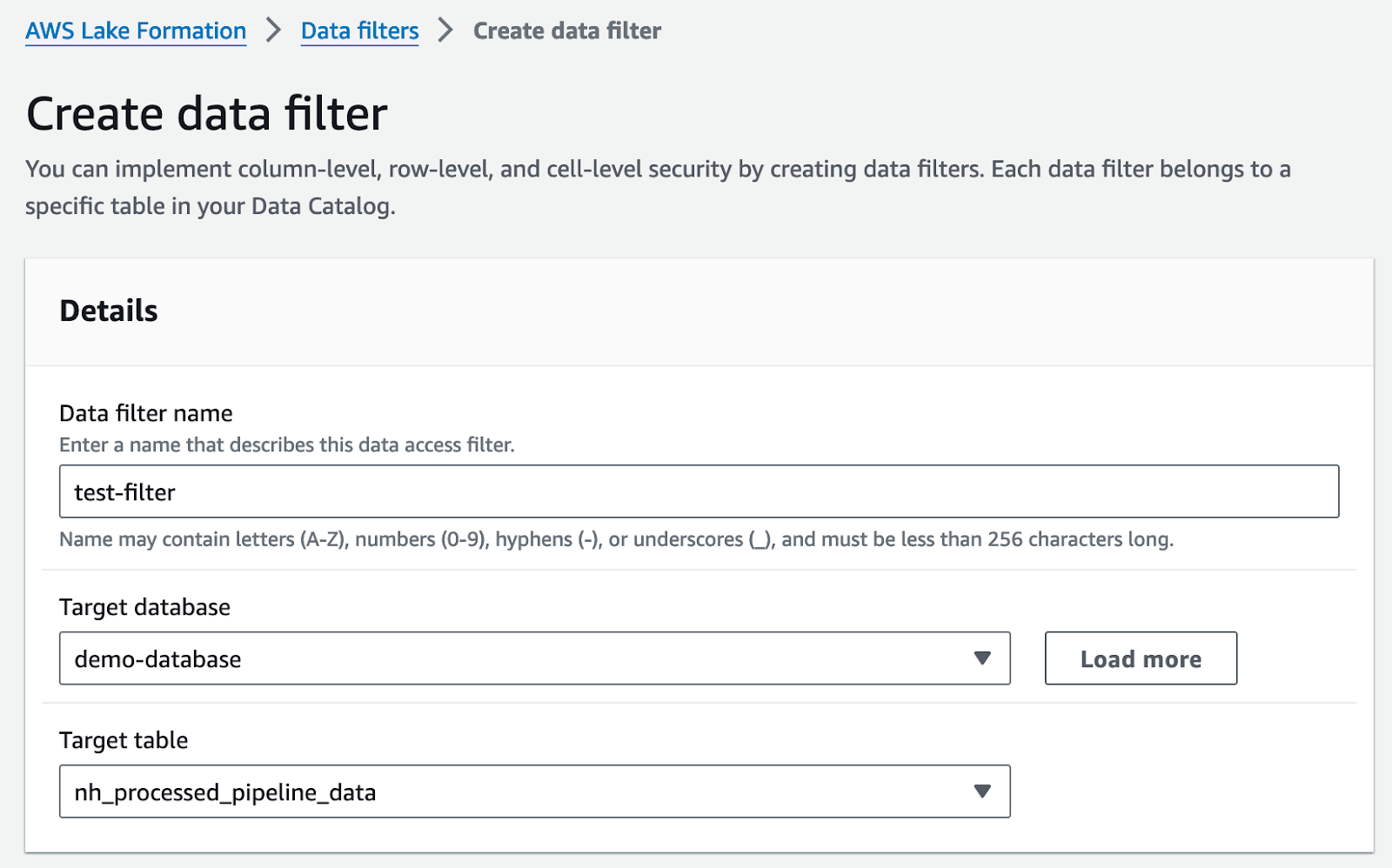 Data filters 1
